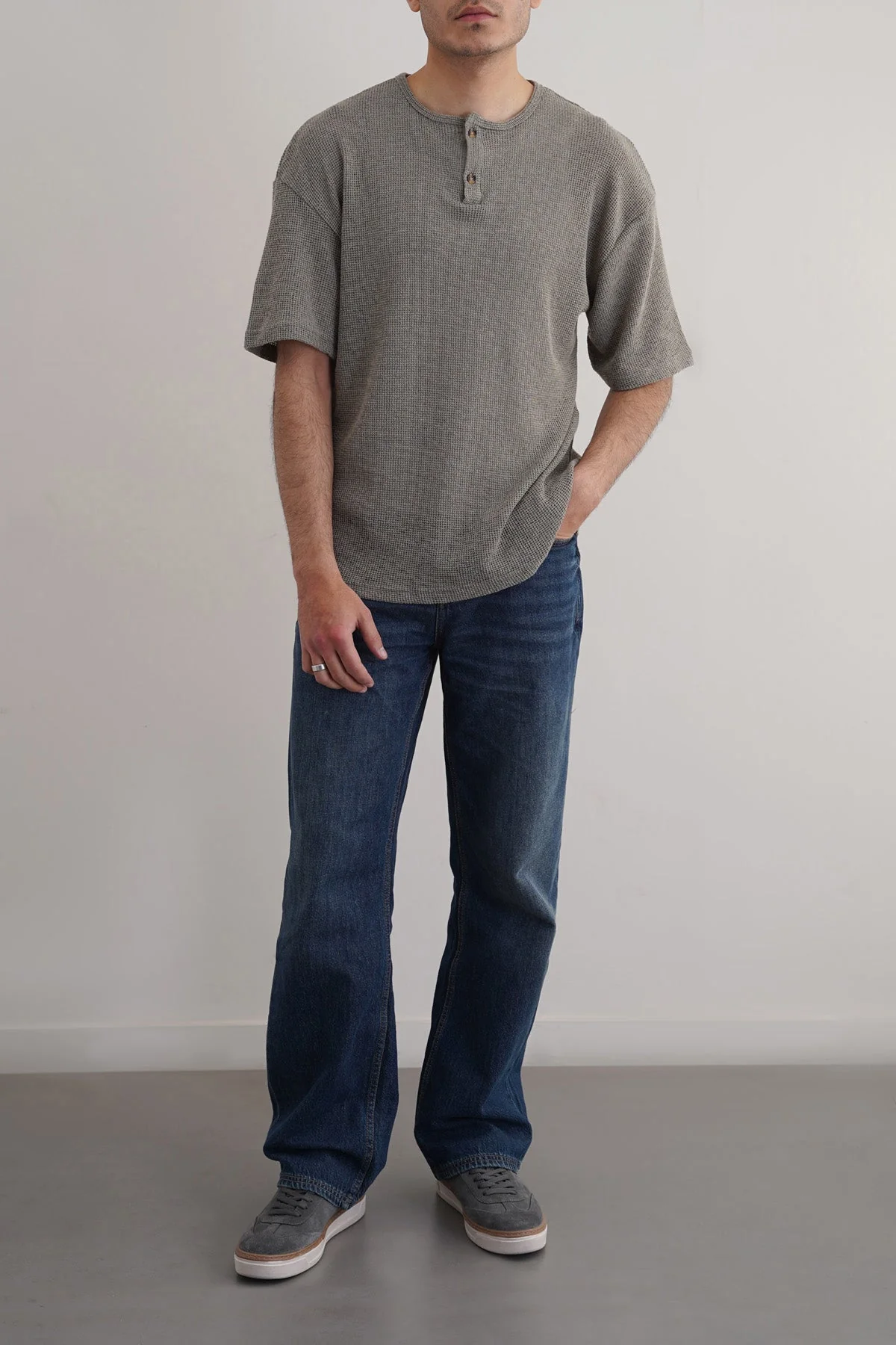 JACQUARD HENLEY - Image 4