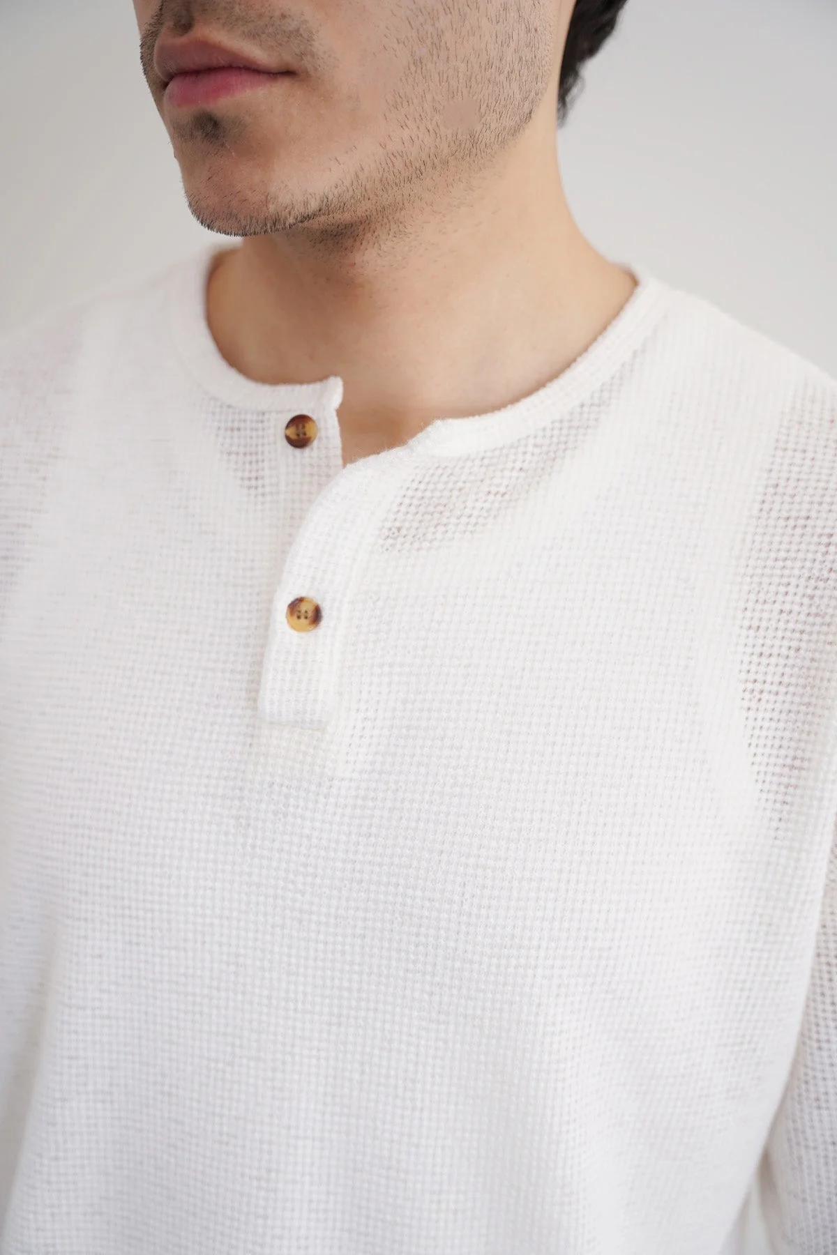 JACQUARD HENLEY - Image 3