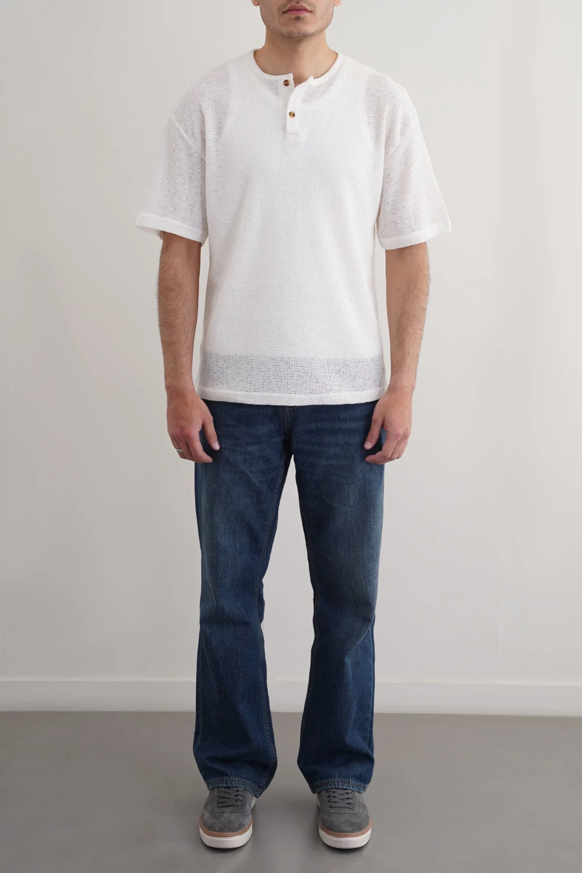 JACQUARD HENLEY - Image 4