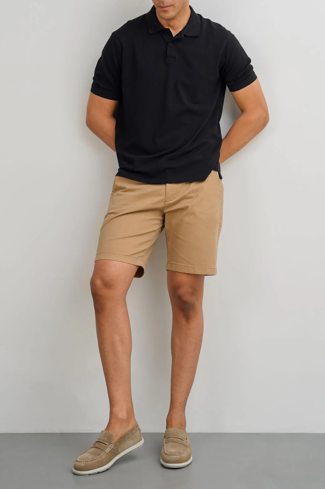 KNITTED COTTON POLO - Image 6