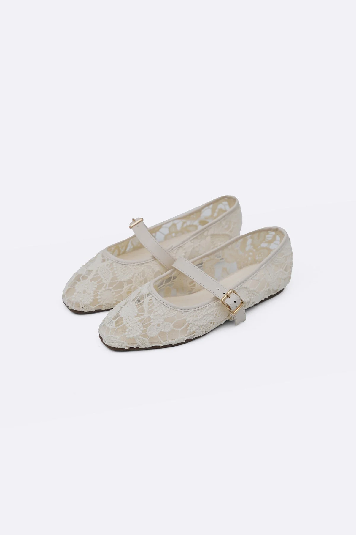 LACE MARY-JANES