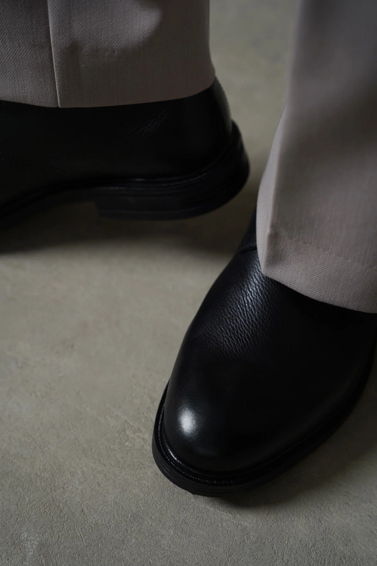 LACE UP LEATHER CHUKKA BOOT - Image 5