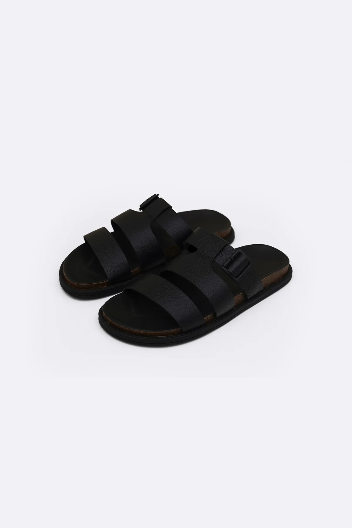 LEATHER BUCKLE SLIDES - Image 3