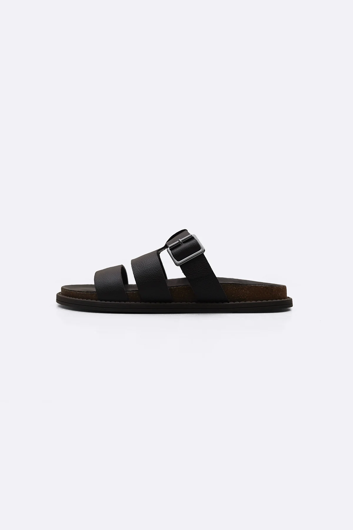 LEATHER BUCKLE SLIDES