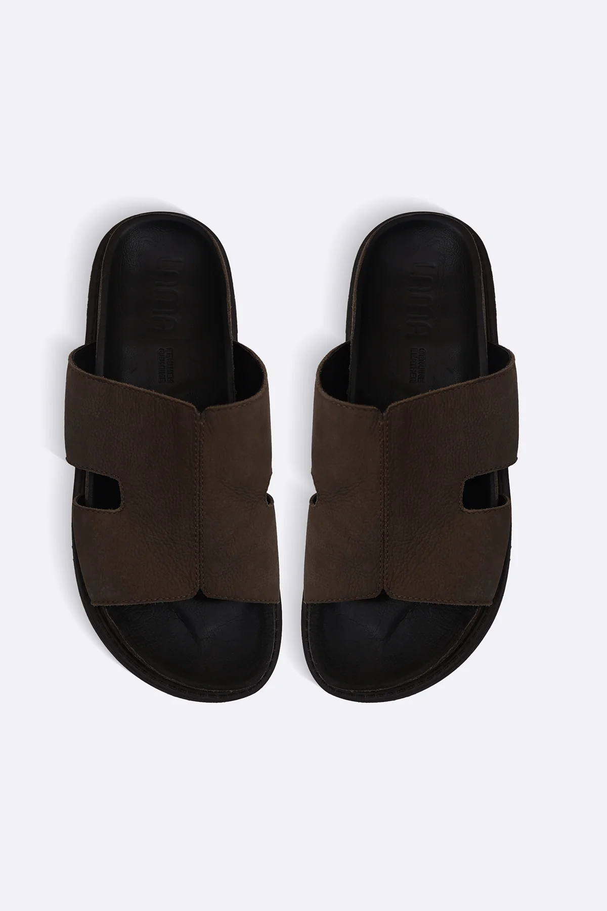 LEATHER CASUAL SLIDES - Image 3