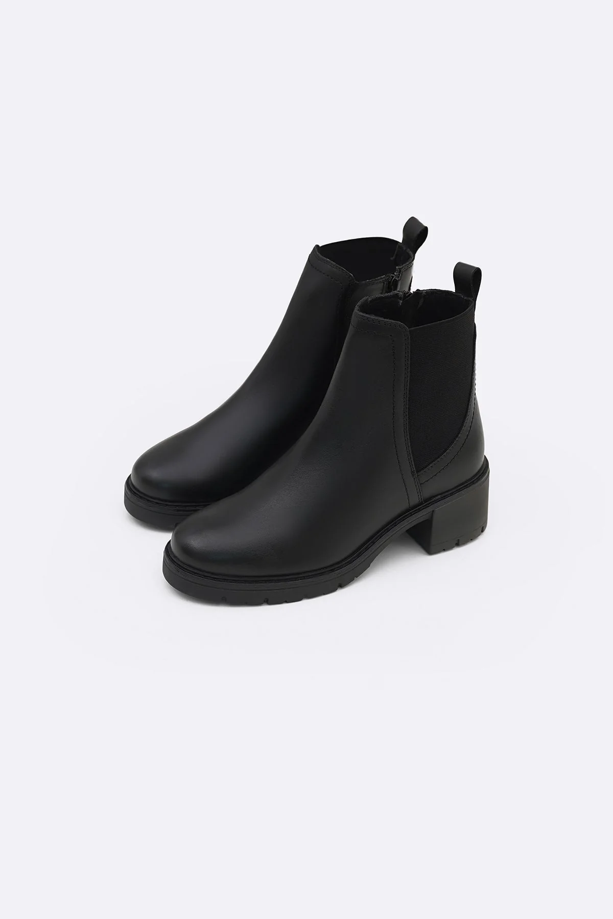LEATHER CHELSEA BOOTS - Image 7