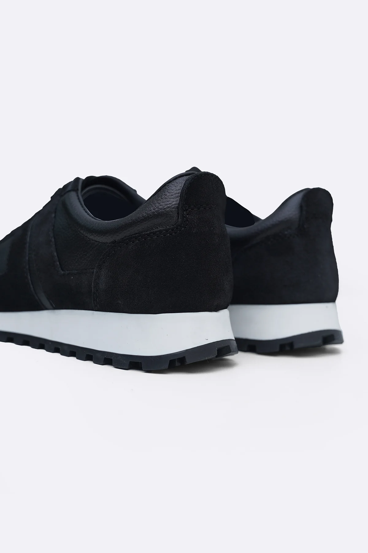 LEATHER COMBO LIFESTYLE SNEAKERS - Image 3