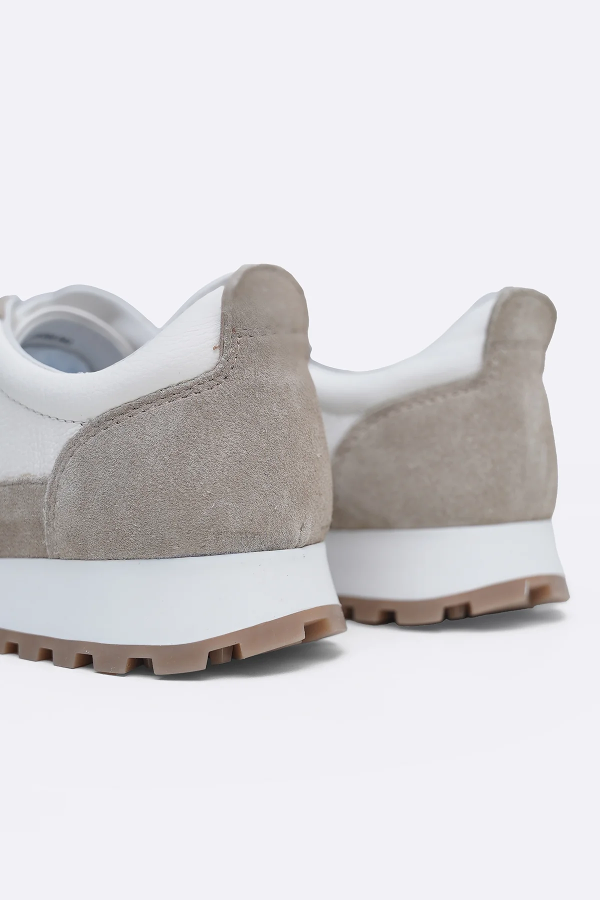 LEATHER COMBO LIFESTYLE SNEAKERS - Image 3