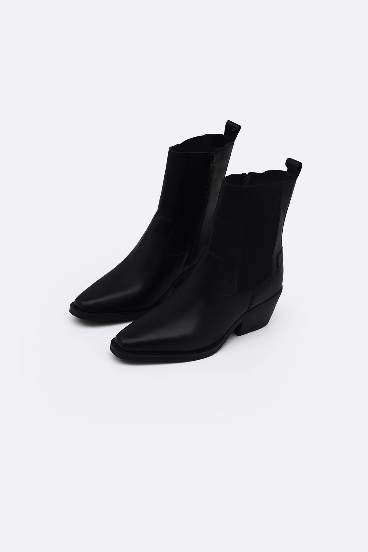 LEATHER WESTERN BOOTS - Image 5