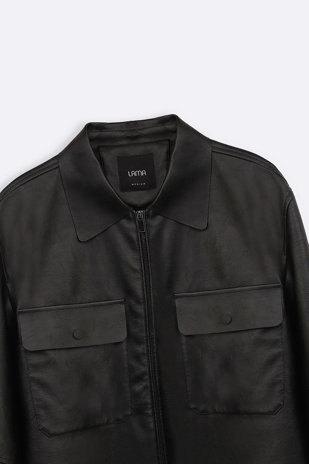 LEATHER EFFECT JACKET - Image 7
