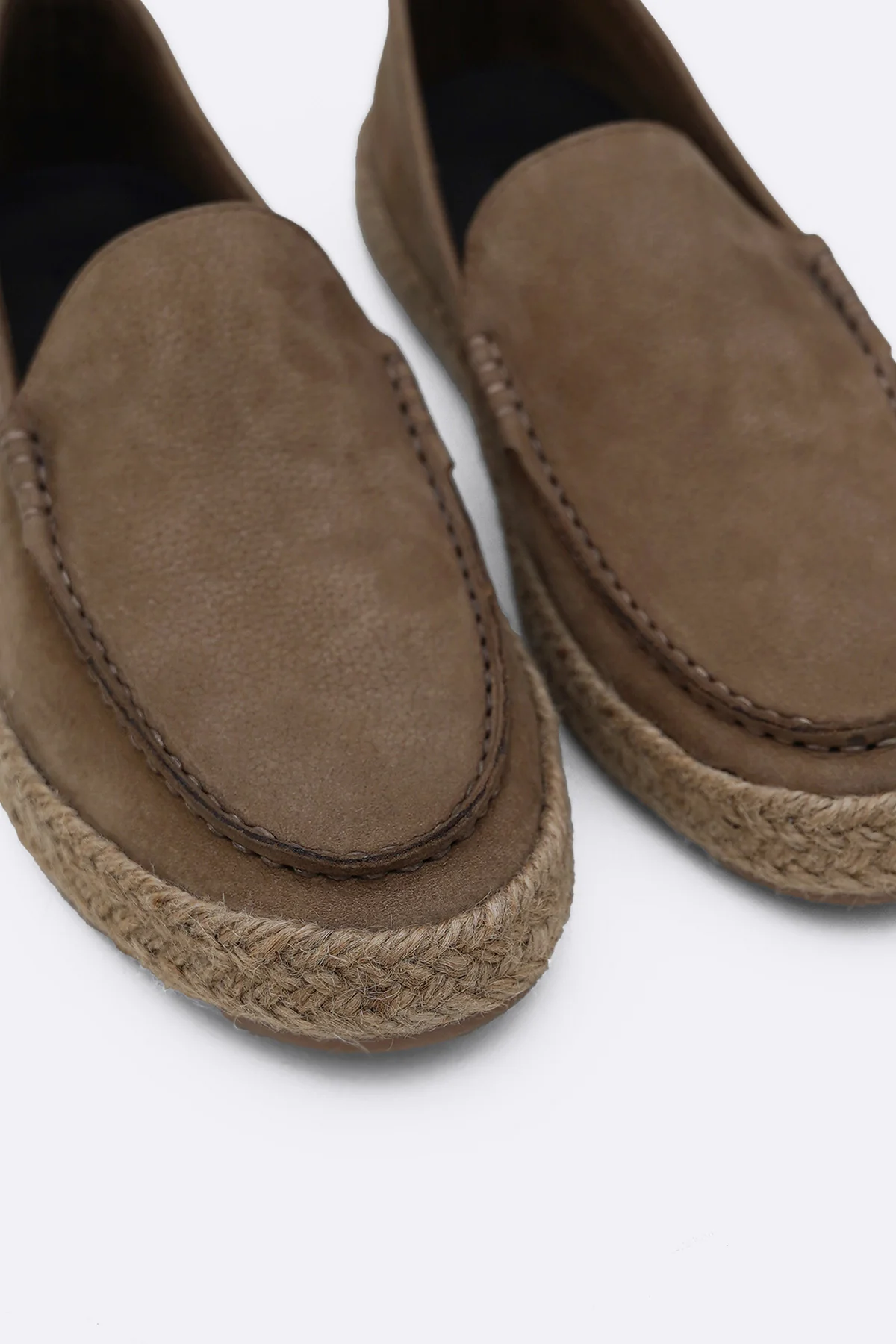 LEATHER SUMMER ESPADRILLES - Image 3