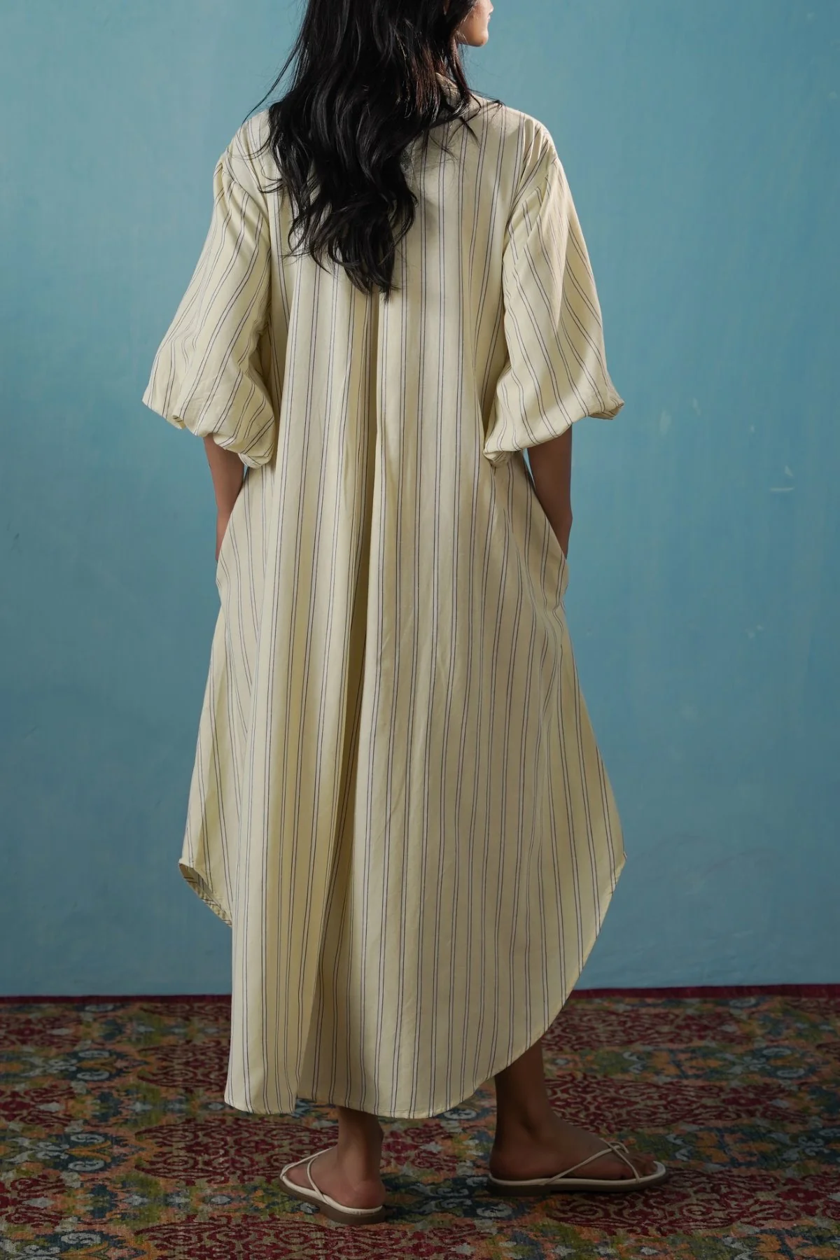 LEMON LINE SUMMER DRESS - Image 3