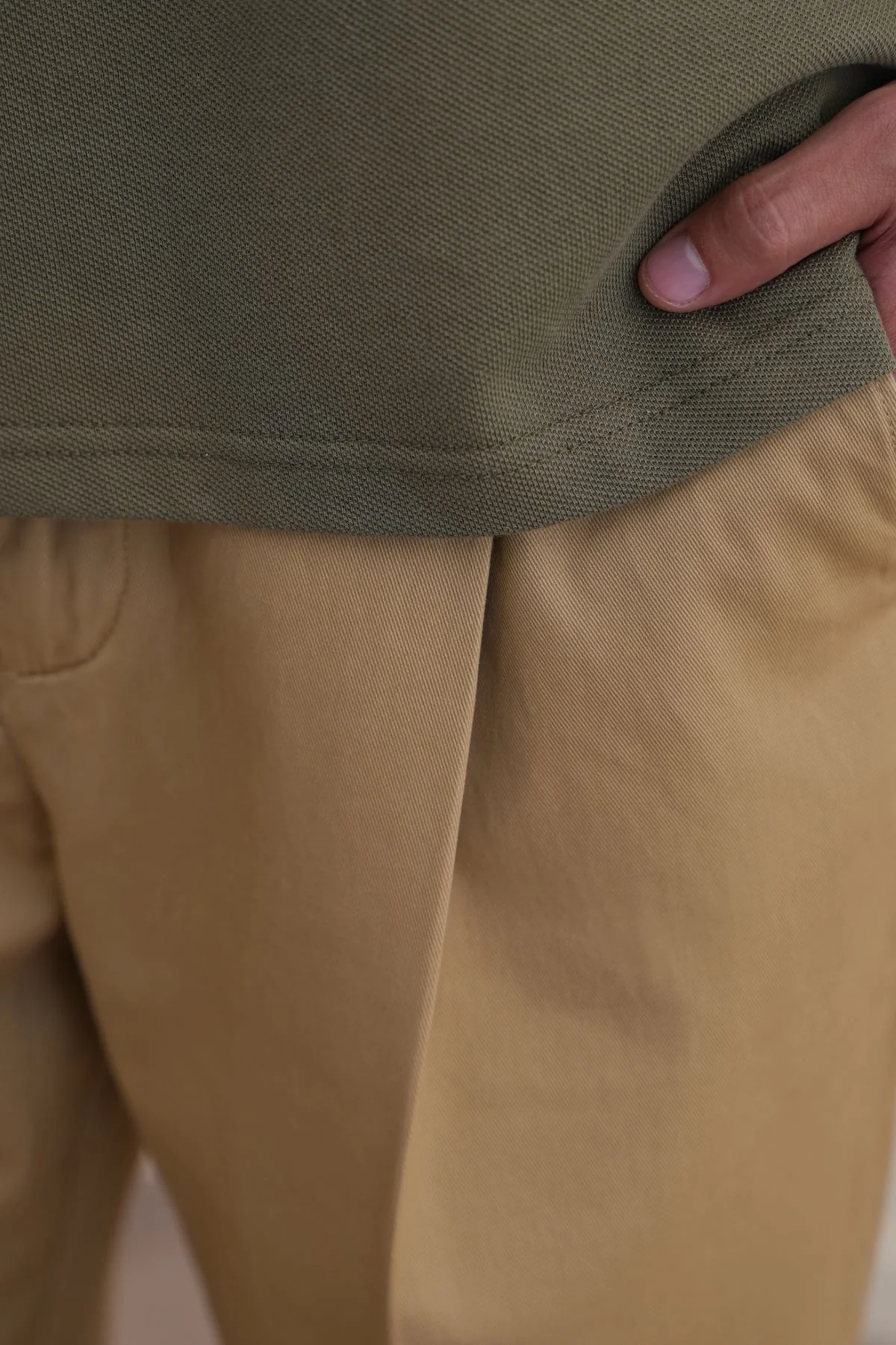 LIGHT COTTON CHINOS - Image 3