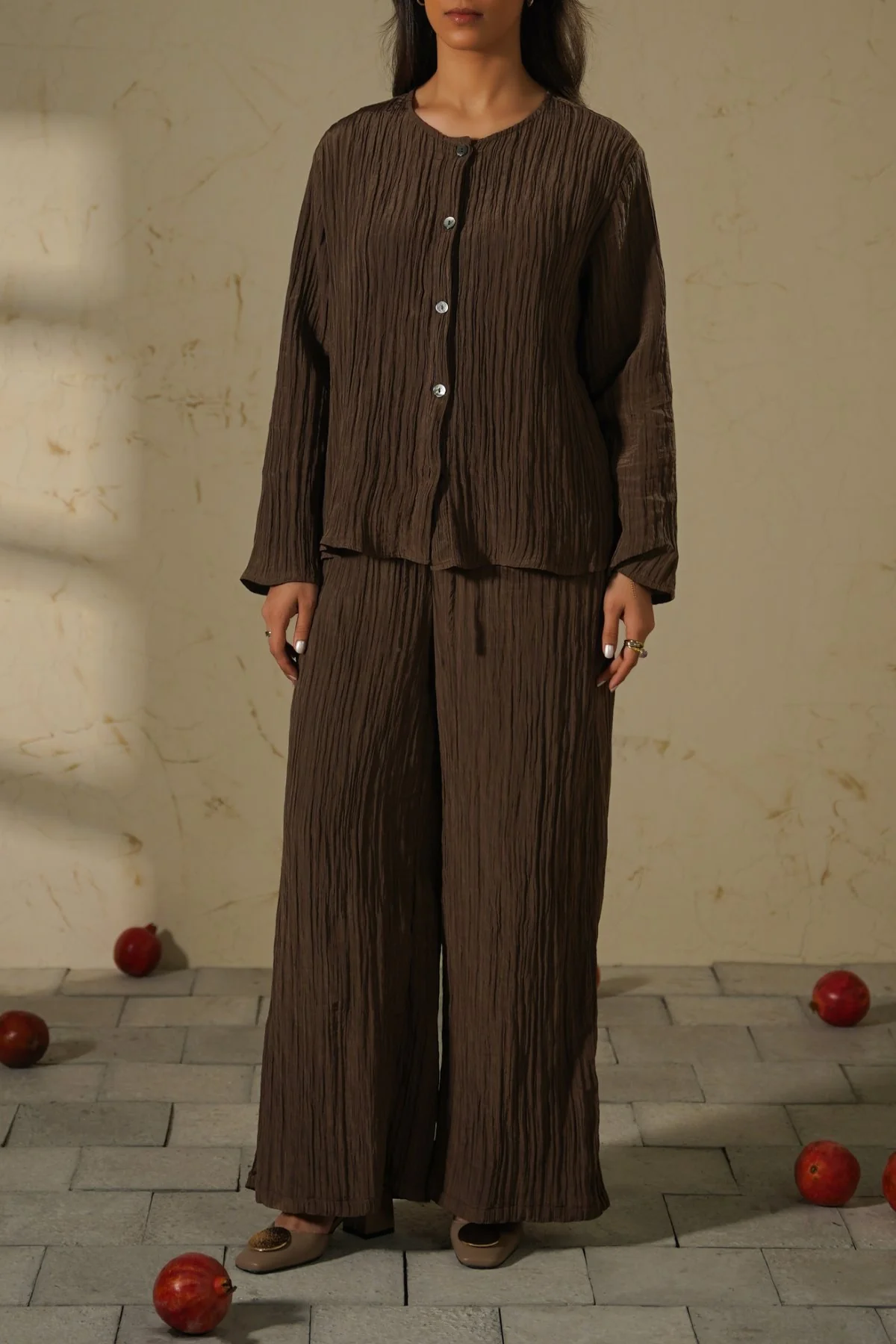 LIGHTWEIGHT CRINKLE TOP - Image 4