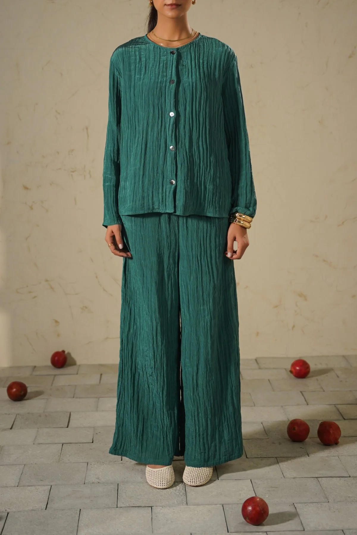 LIGHTWEIGHT CRINKLE TOP - Image 4