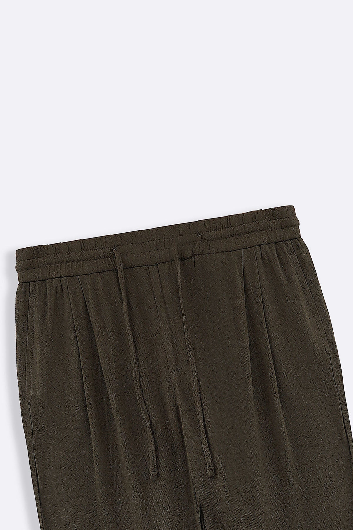 LINEN BLEND BAGGY PANTS - Image 6