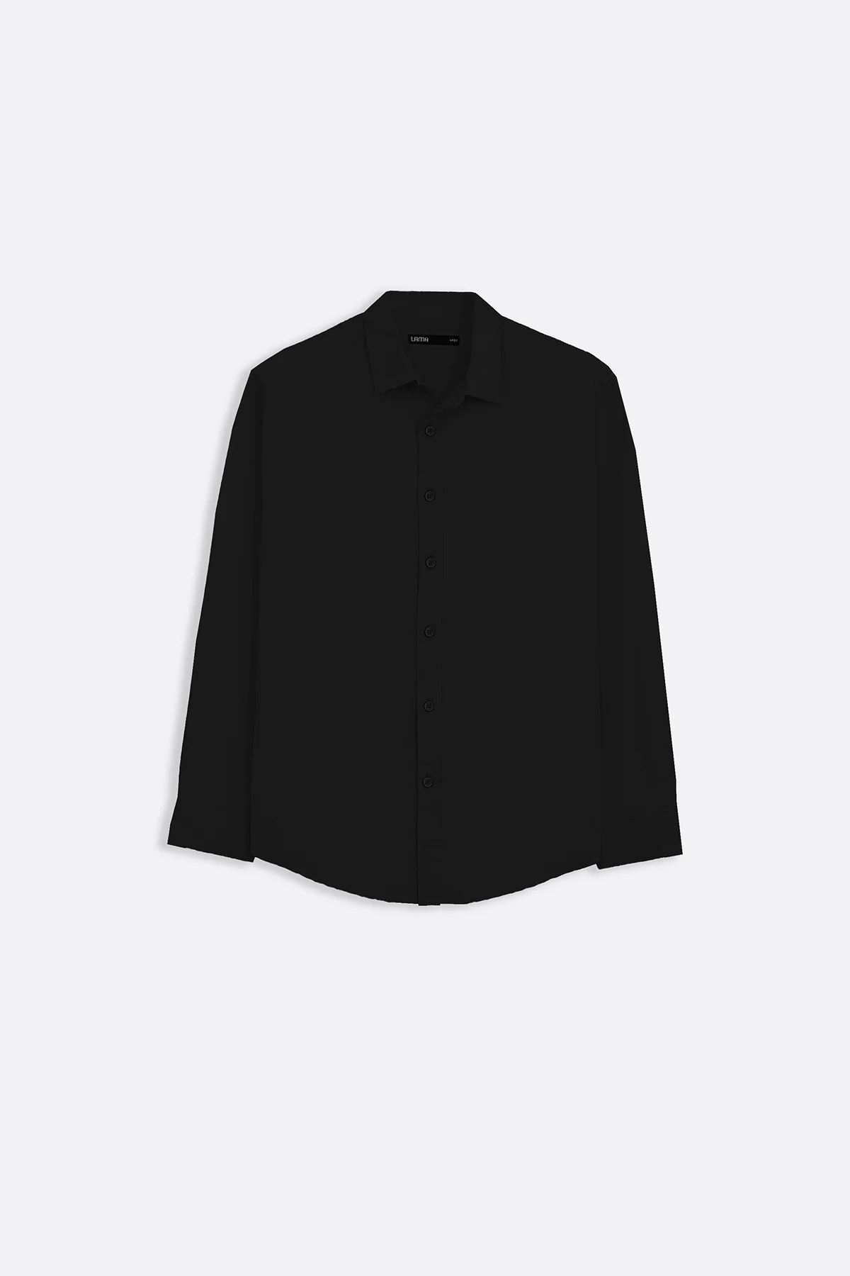 LINEN BLEND BUTTON DOWN SHIRT - Image 2