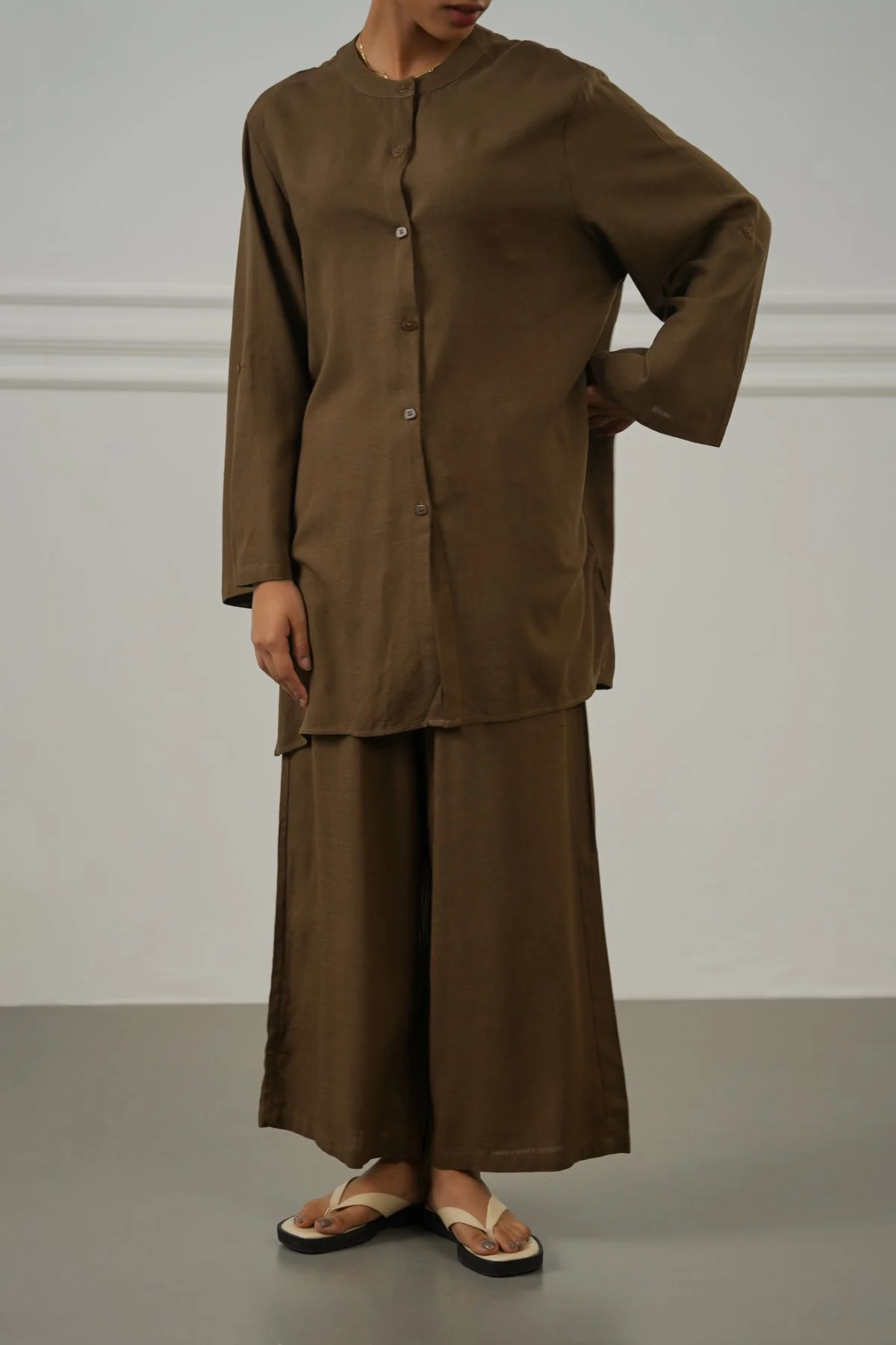 LINEN BLEND EASE LOWERS - Image 5