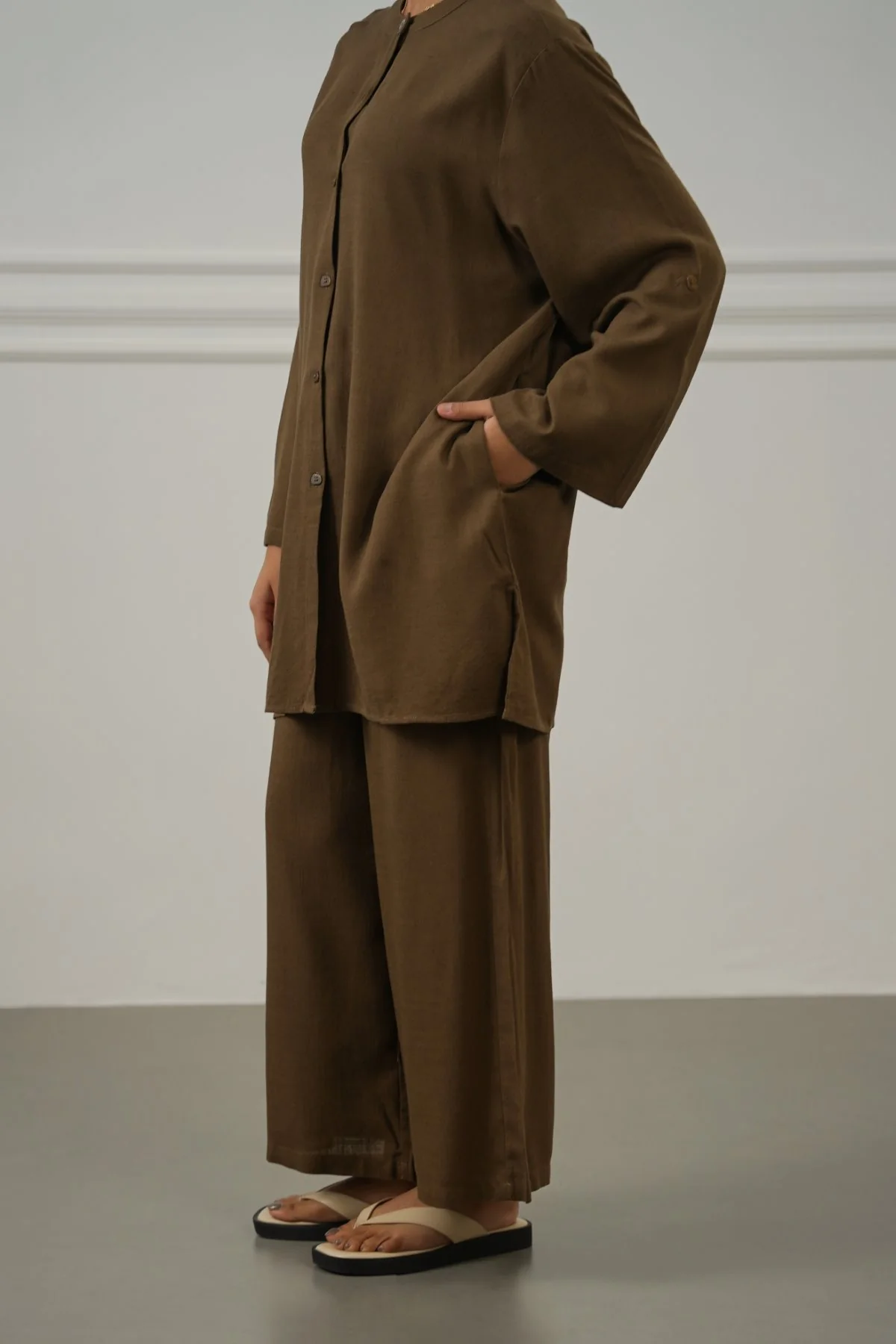 LINEN BLEND EASE LOWERS - Image 6