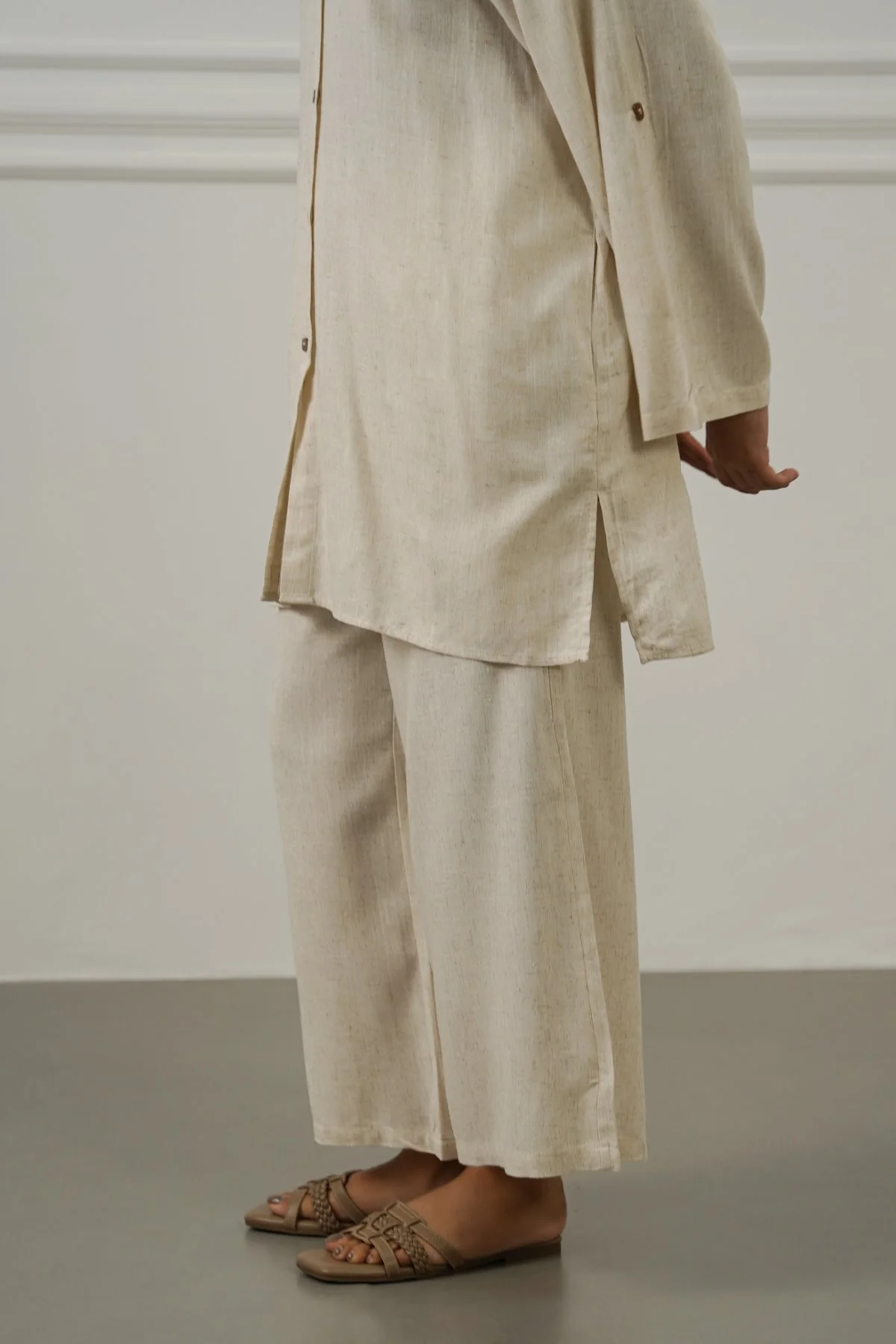 LINEN BLEND EASE LOWERS - Image 5