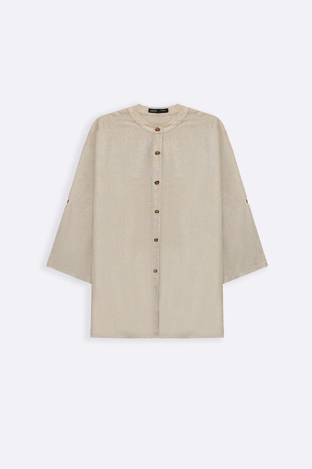 LINEN BLEND EASE SHIRT - Image 2