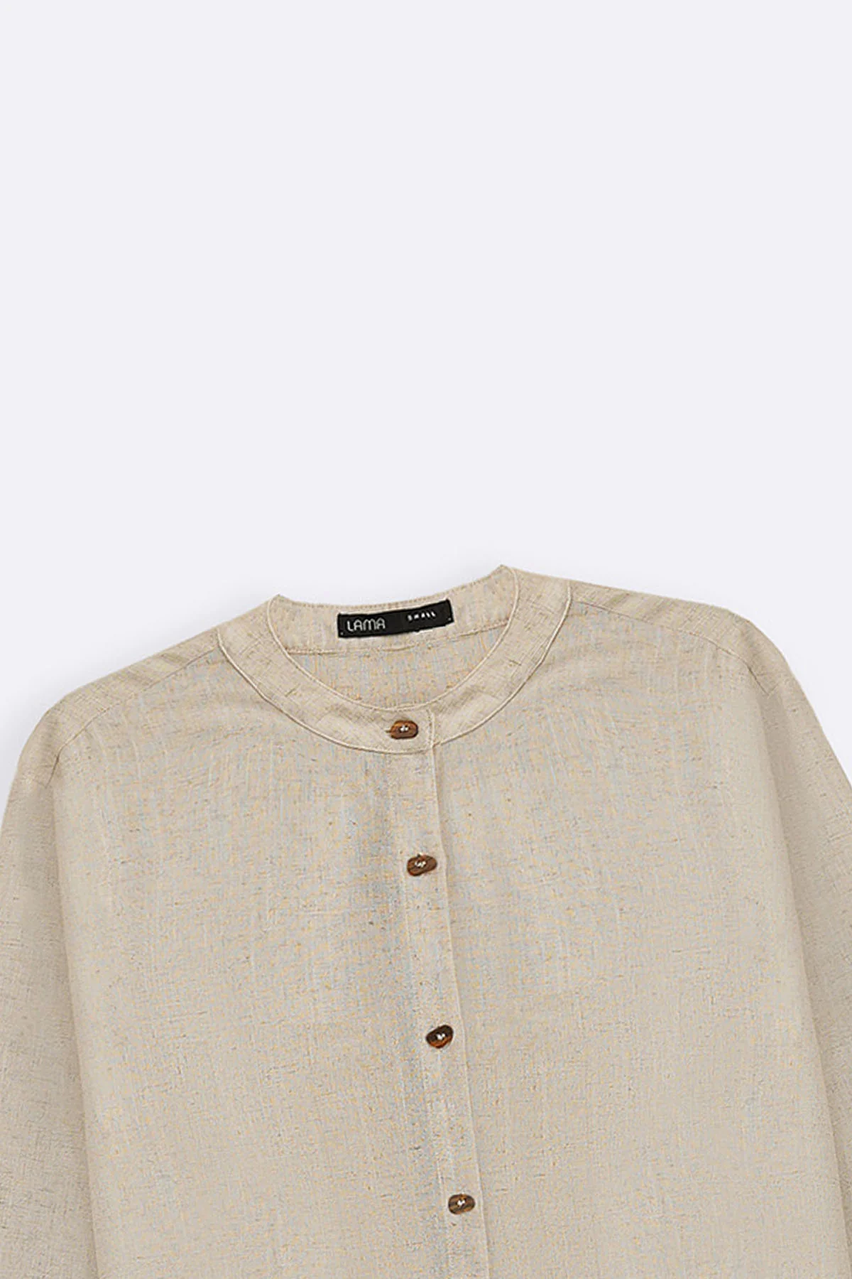 LINEN BLEND EASE SHIRT - Image 7