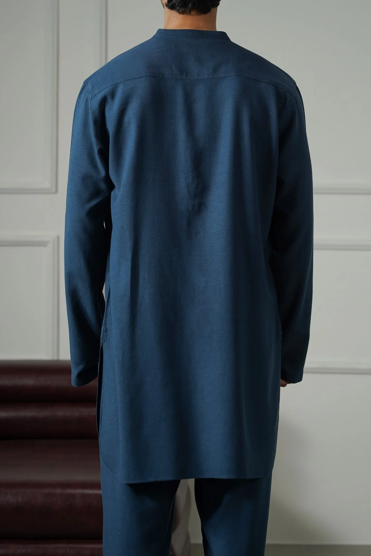 LINEN BLEND LONG SHIRT - Image 6