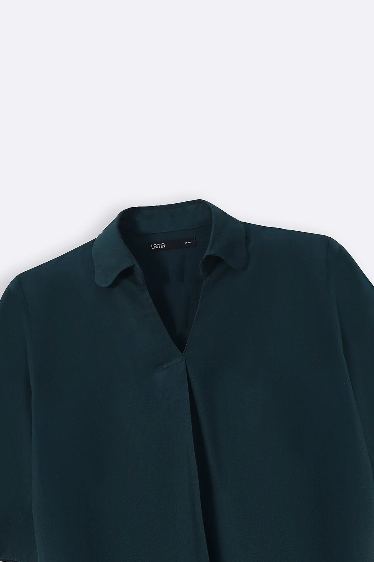 LINEN BLEND SCALLOP SHIRT - Image 8
