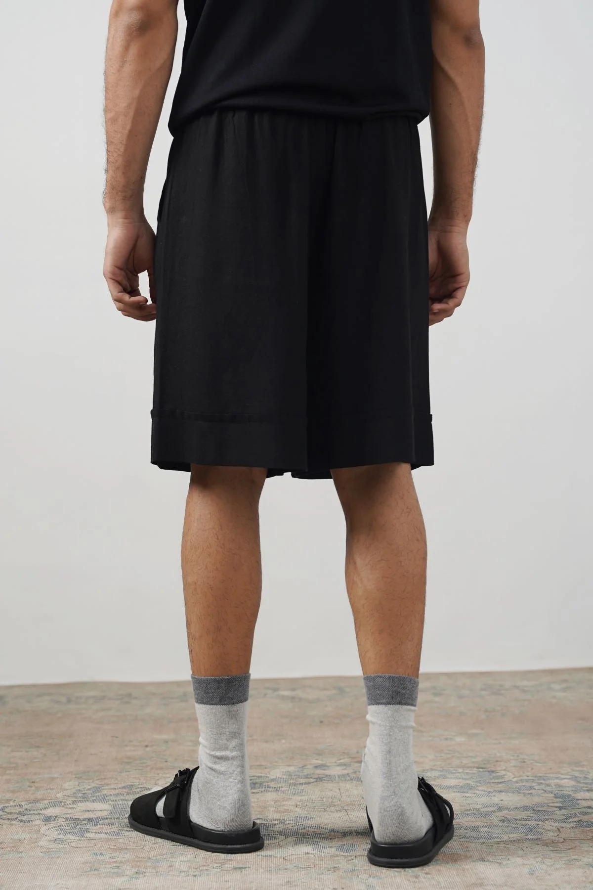 LINEN BLEND SHORTS - Image 5