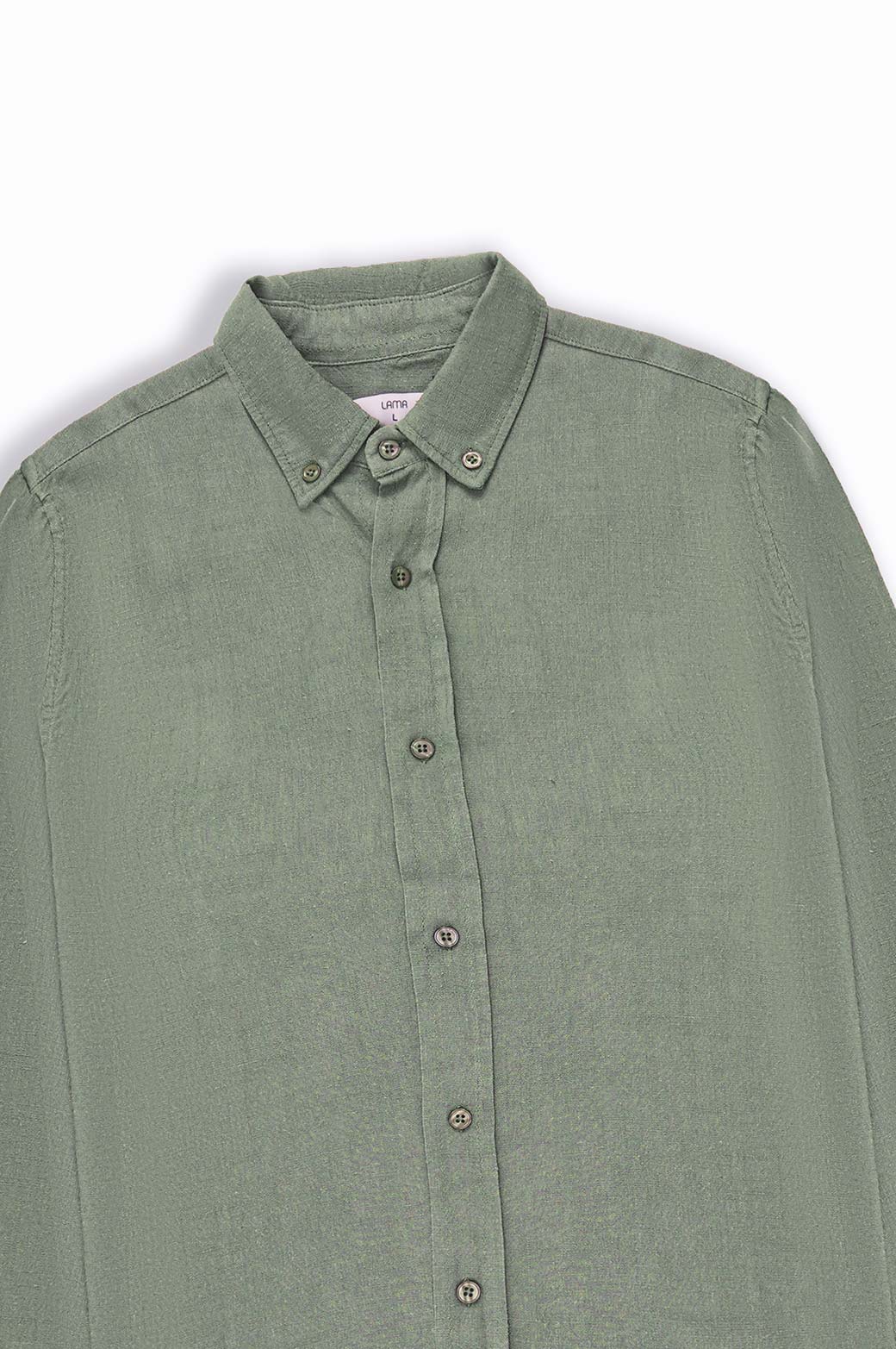 LINEN SLUB COLLAR SHIRT - Image 6