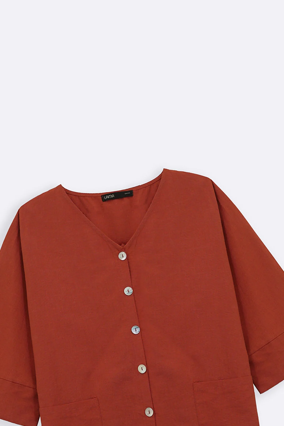 LINEN SORBET BLOUSE - Image 6