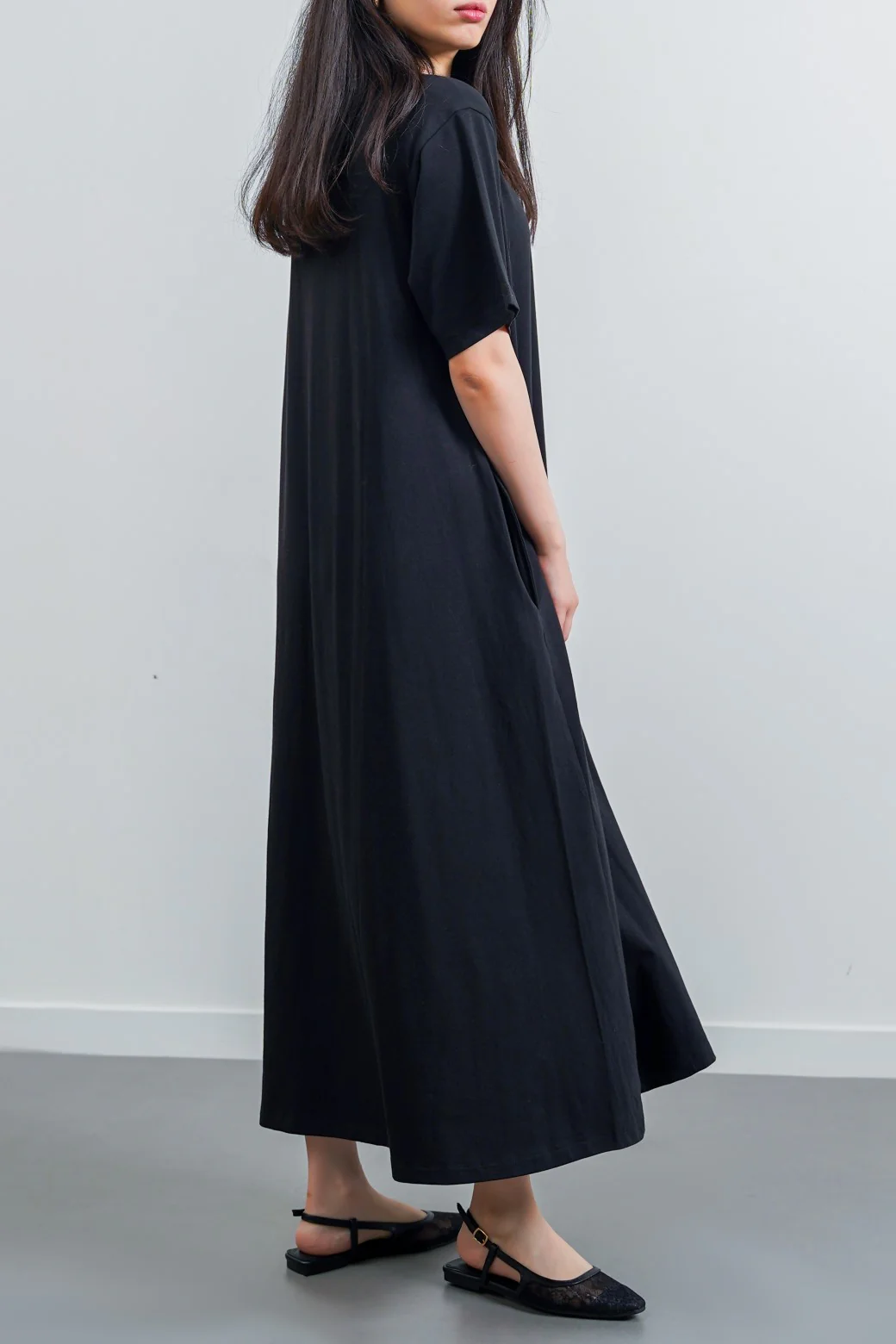 LONG A-LINE DRESS - Image 4