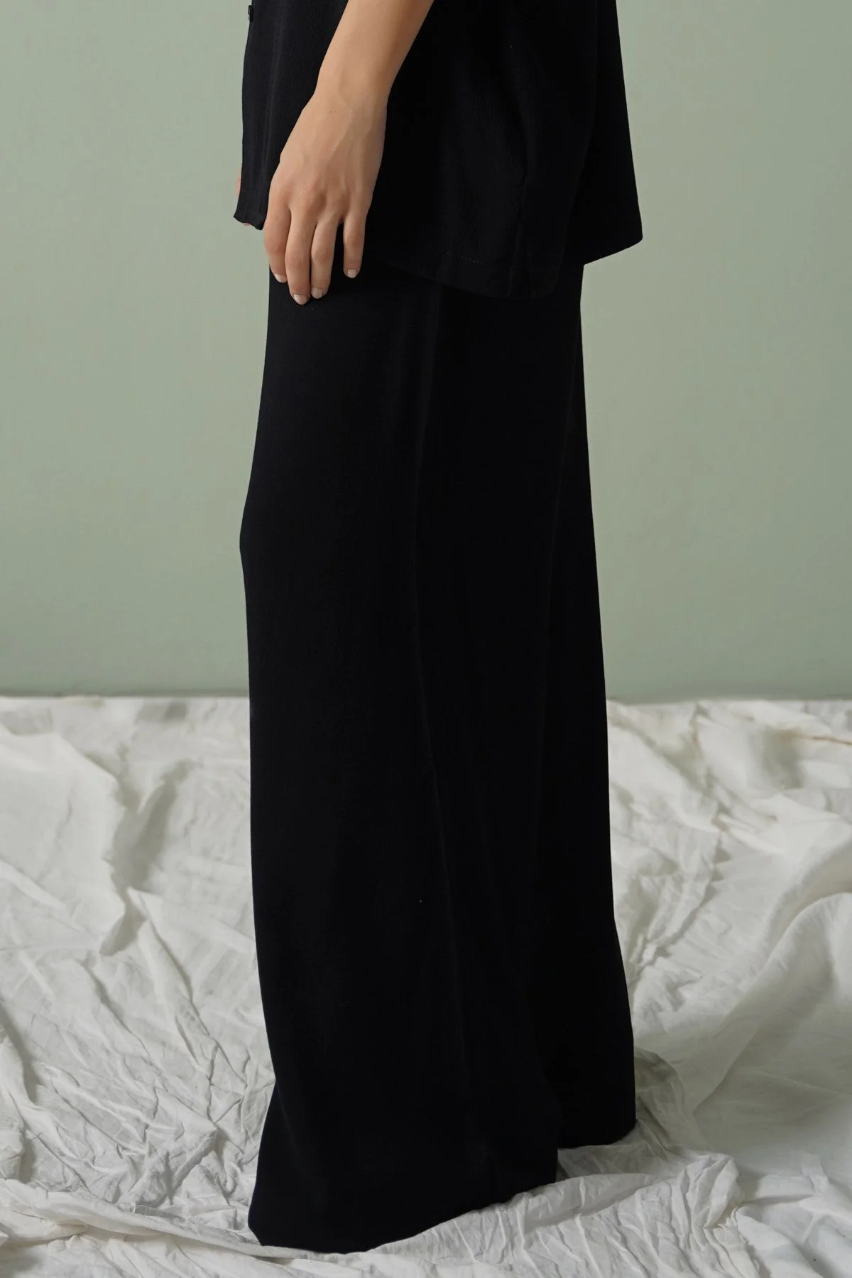 LONG DRAWSTRING TROUSERS - Image 5