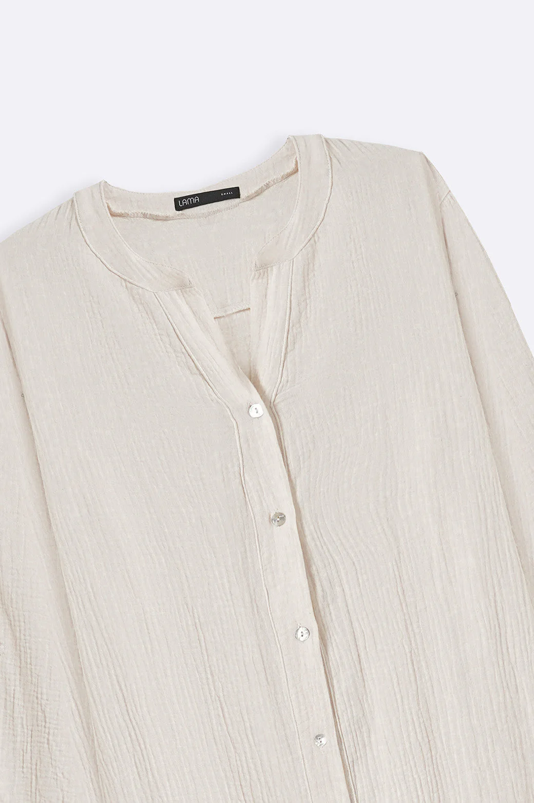 LONG MUSLIN TUNIC - Image 7