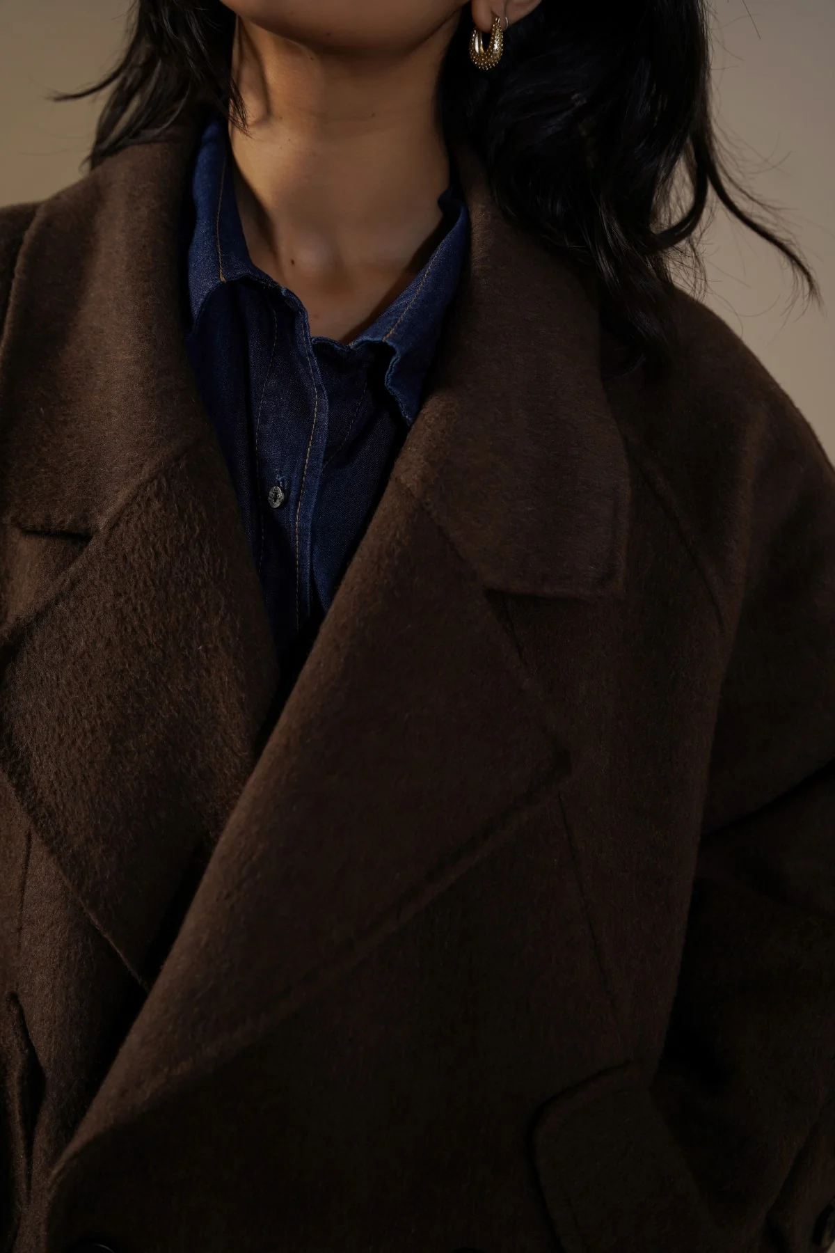 LONG WOOL COAT - Image 2
