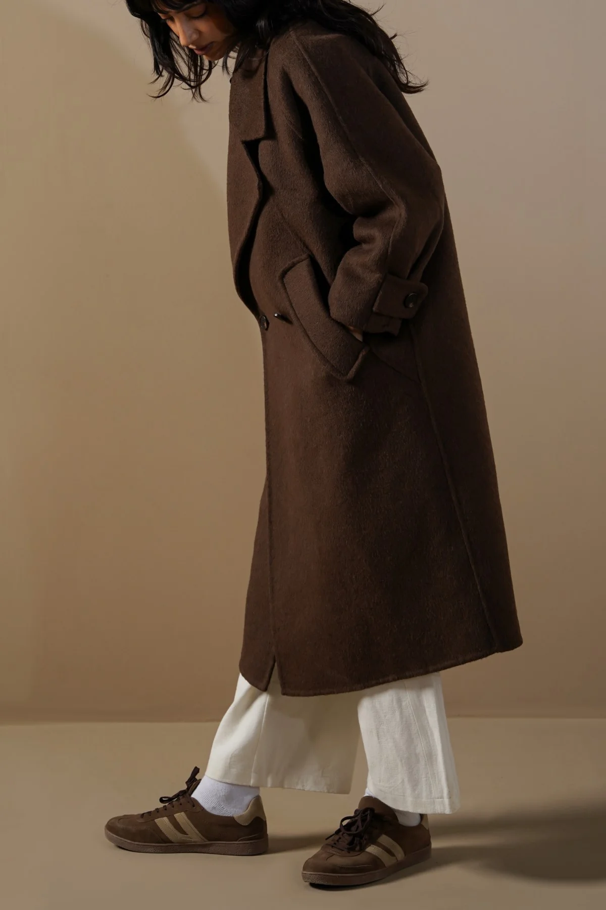 LONG WOOL COAT - Image 3