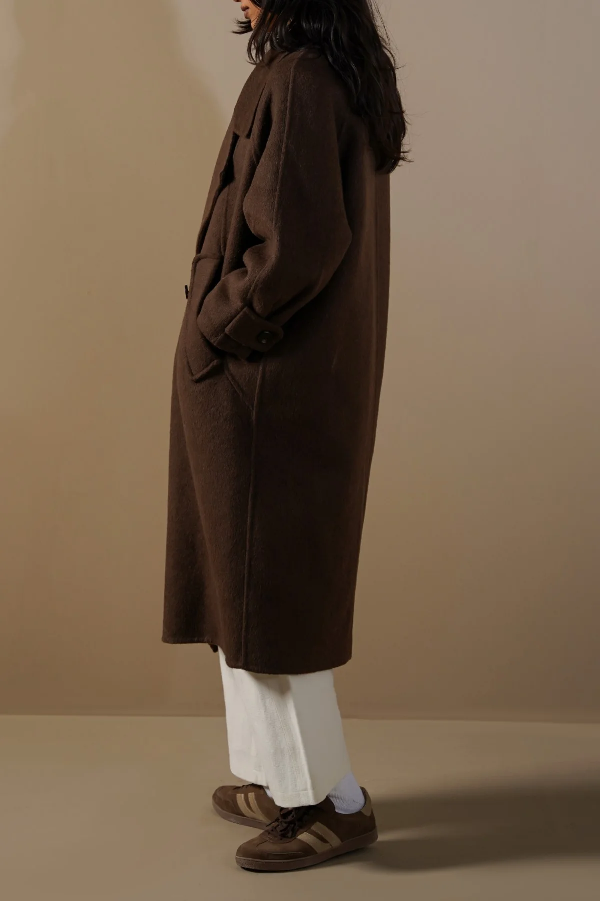 LONG WOOL COAT - Image 5