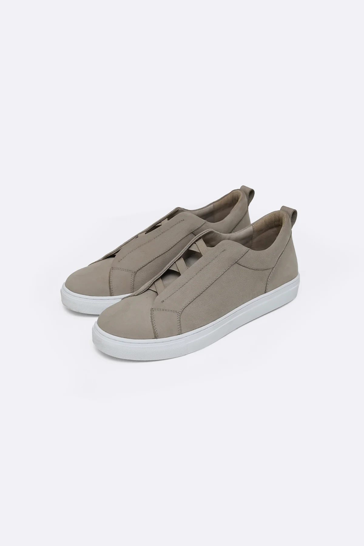 LOW TOP LEATHER SNEAKERS - Image 6