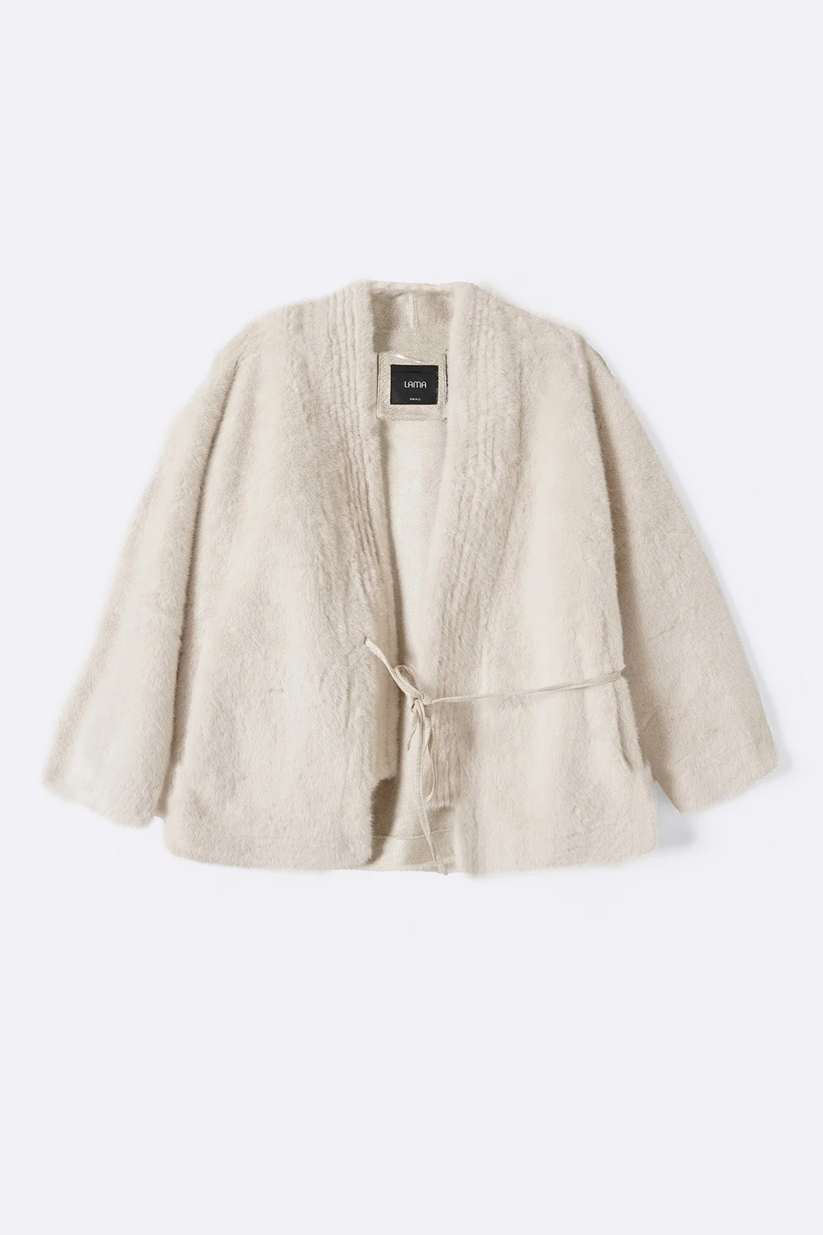 LUXE FUR WRAP COAT - Image 5