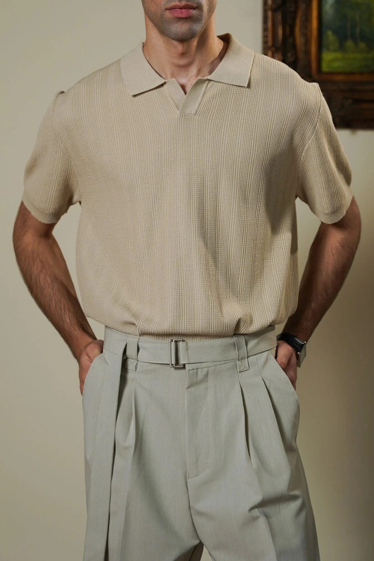 LUXE KNIT POLO