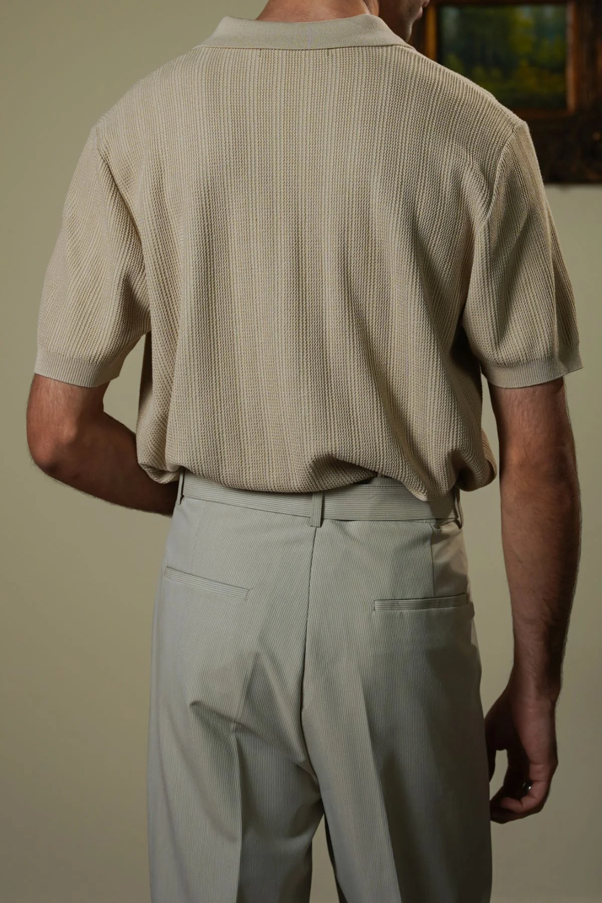LUXE KNIT POLO - Image 4