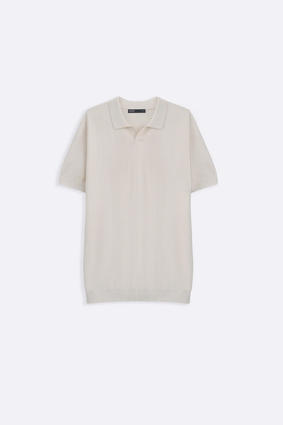 LUXE KNIT POLO - Image 4
