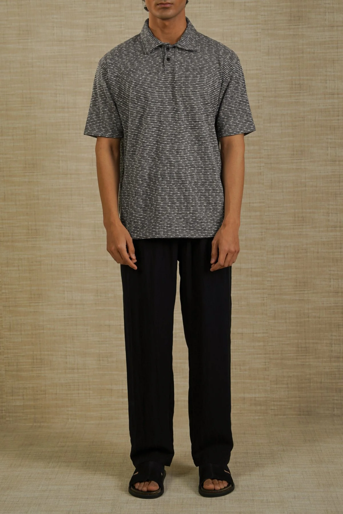 LUXE KNIT POLO - Image 3