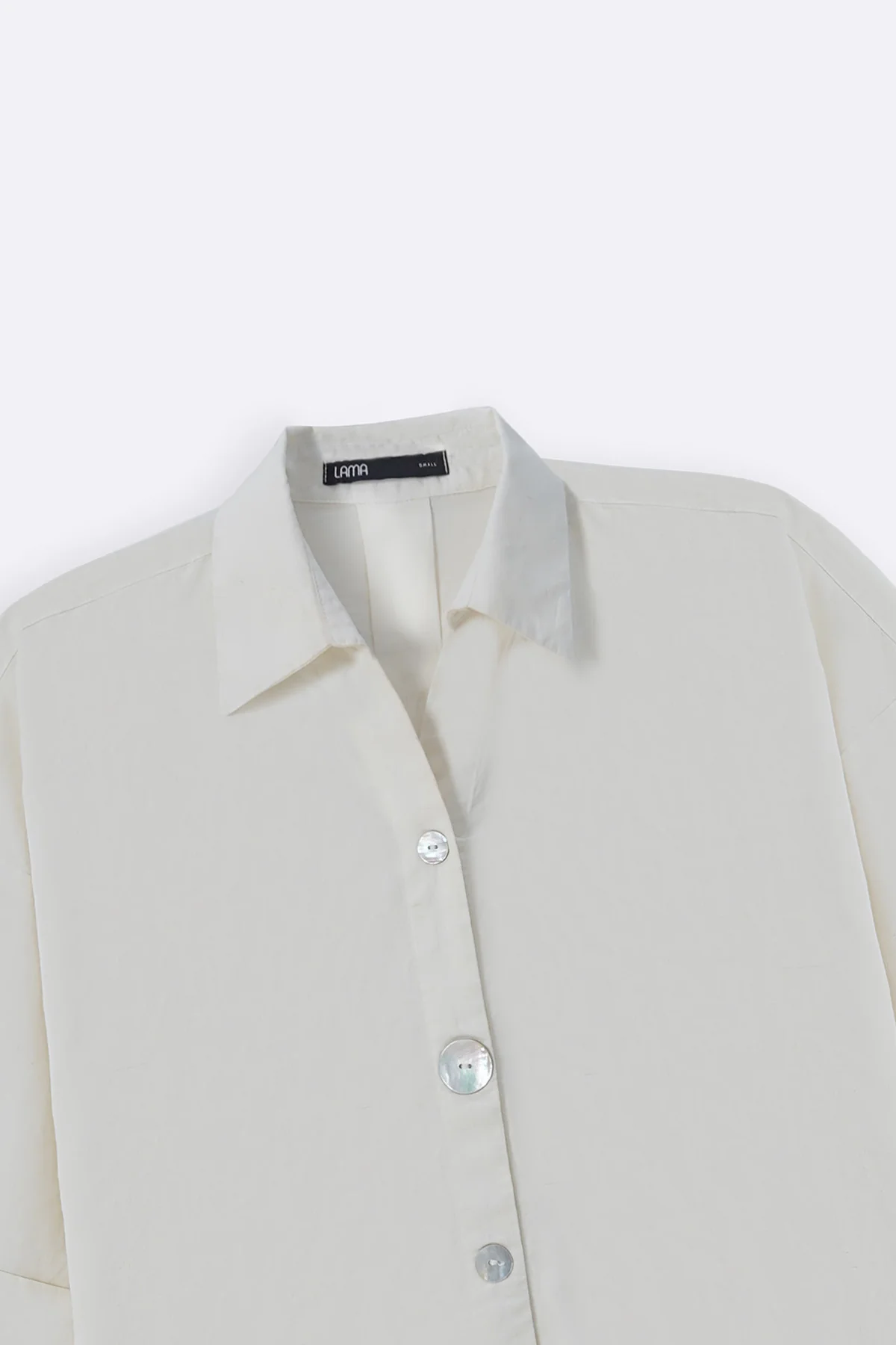 LYOCELL LINEN BUTTON SHIRT - Image 4
