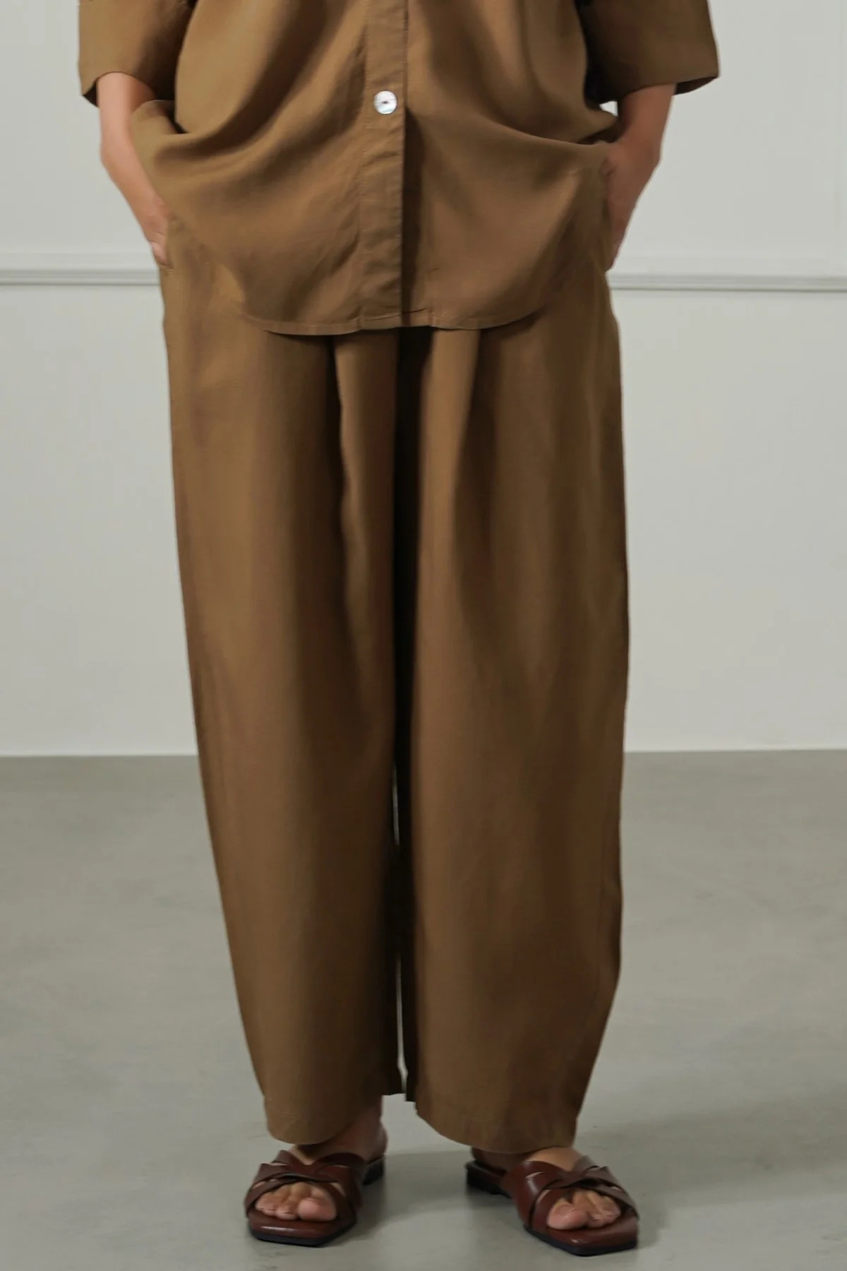 LYOCELL LINEN EASE PANTS