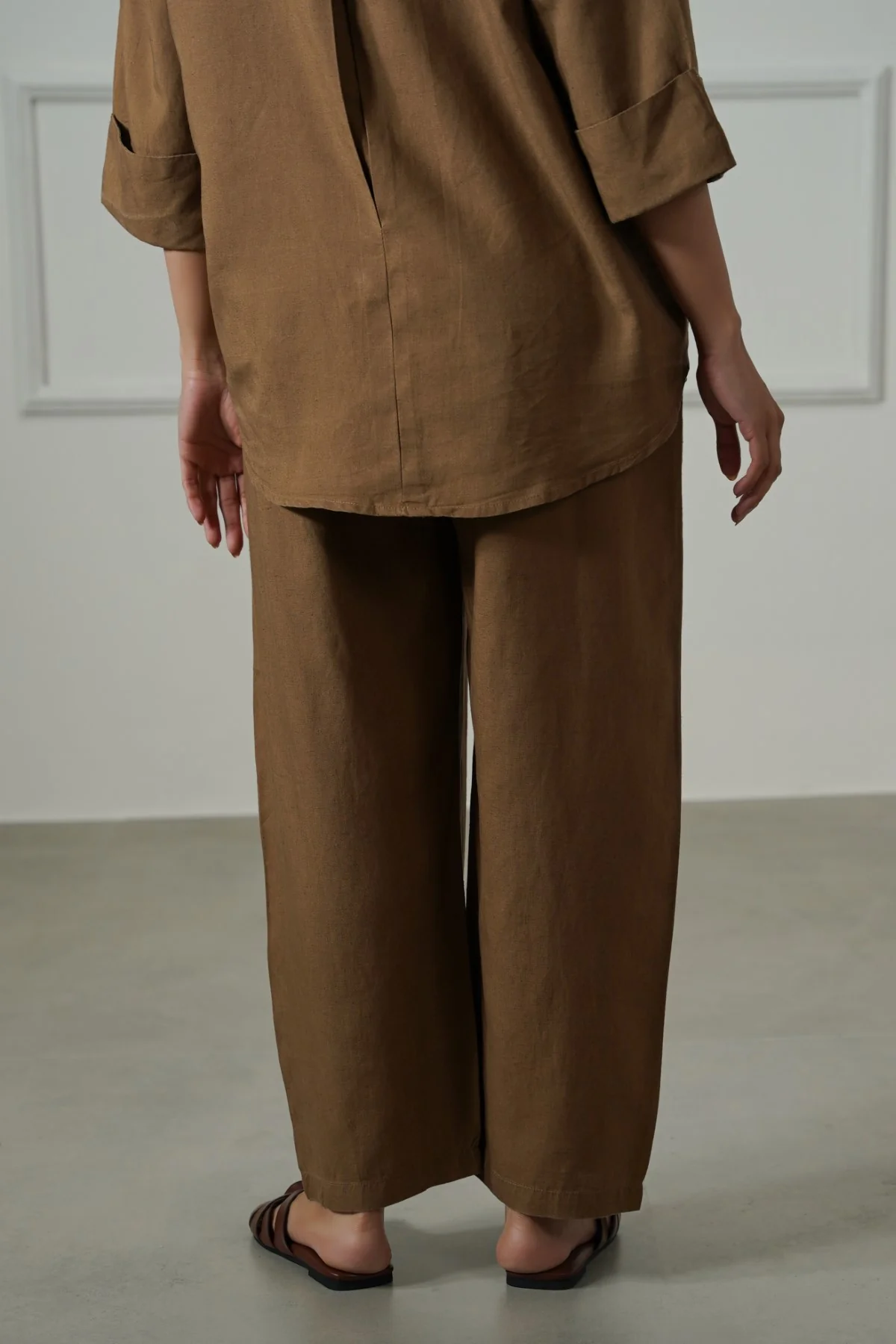 LYOCELL LINEN EASE PANTS - Image 5
