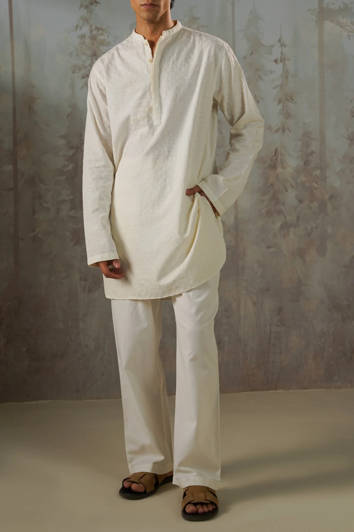 TEXTURED JACQUARD SHIRT