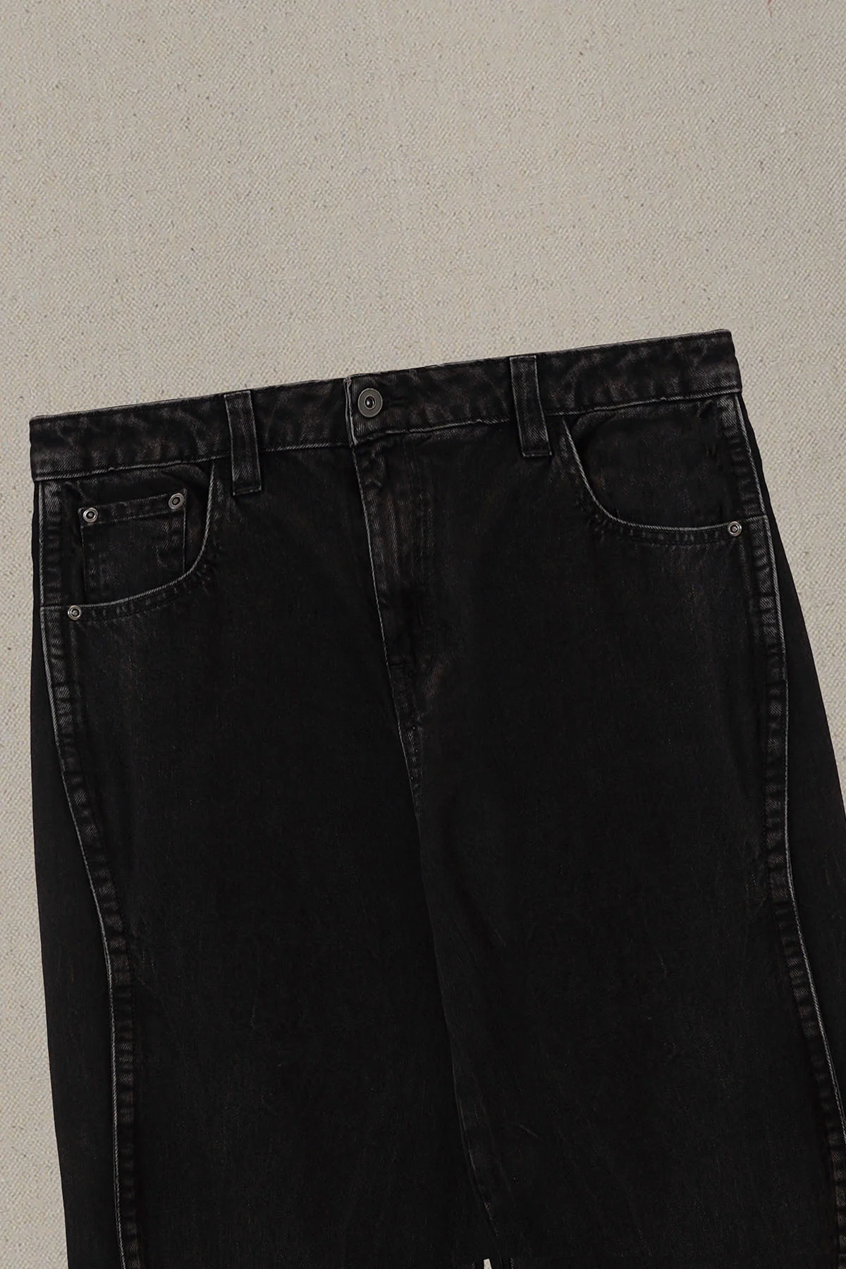 WIDE COTTON JEANS - Image 8