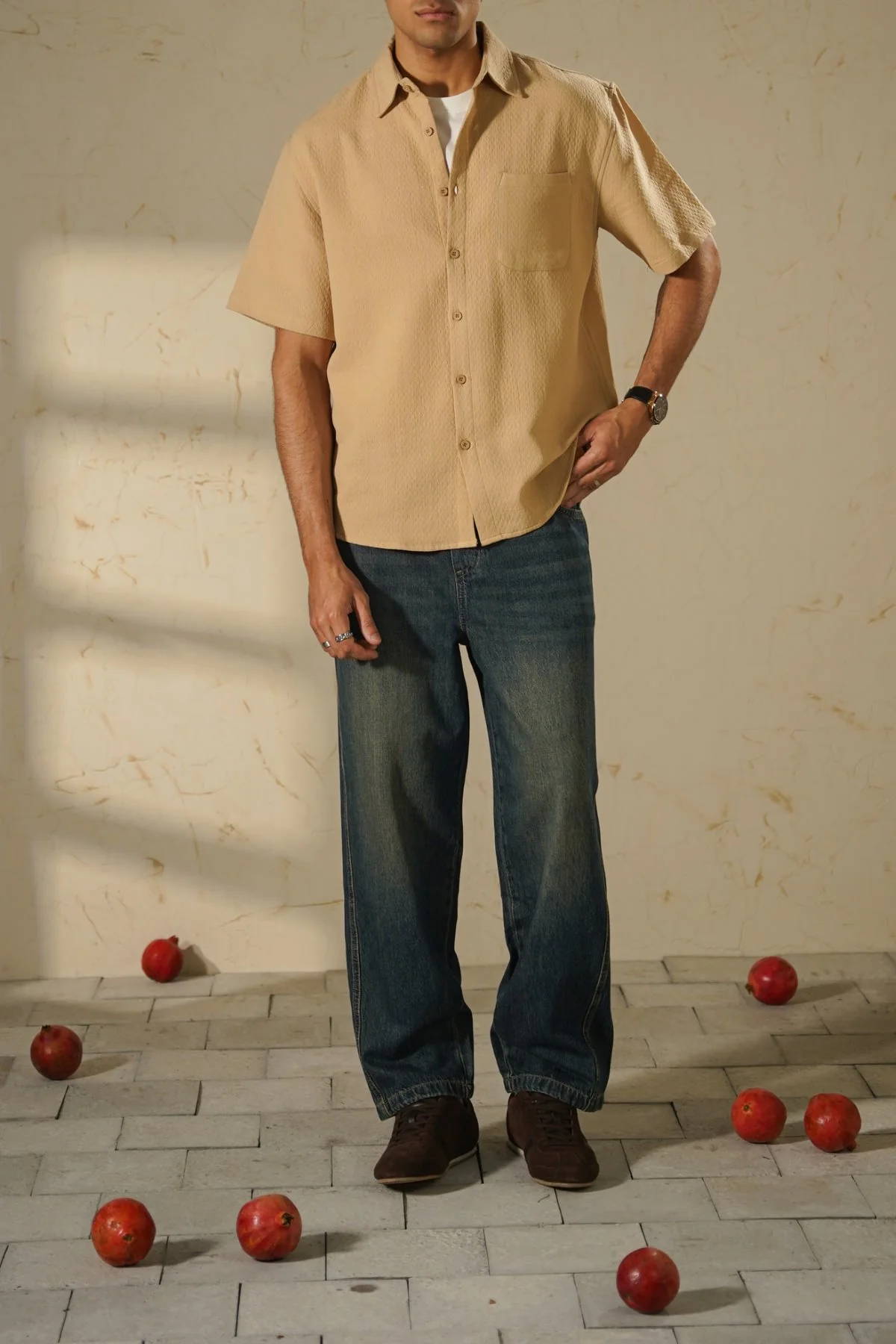 ESSENTIAL JACQUARD SHIRT