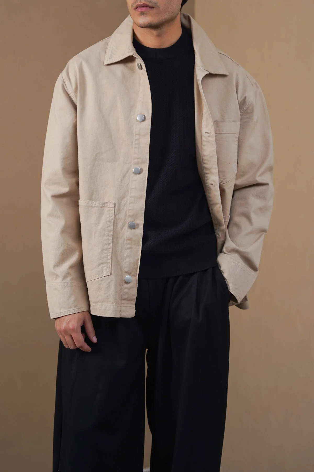 TWILL UTILITY JACKET